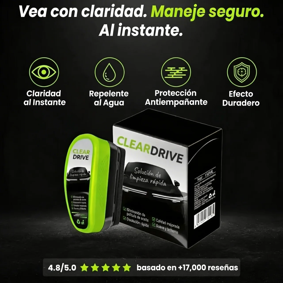 ClearDrive™ Cepillo Limpia Vidrios