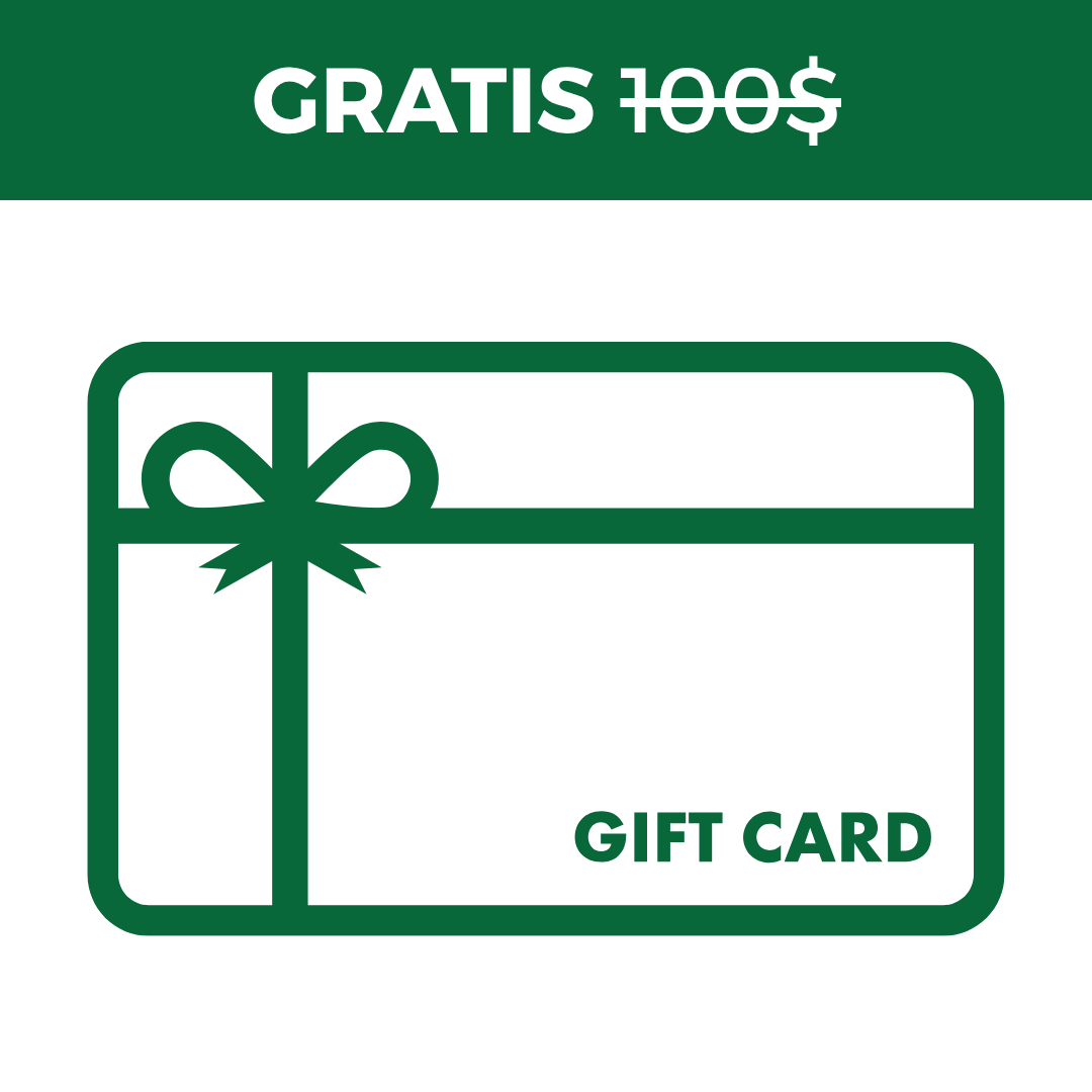 Tarjeta Regalo $100