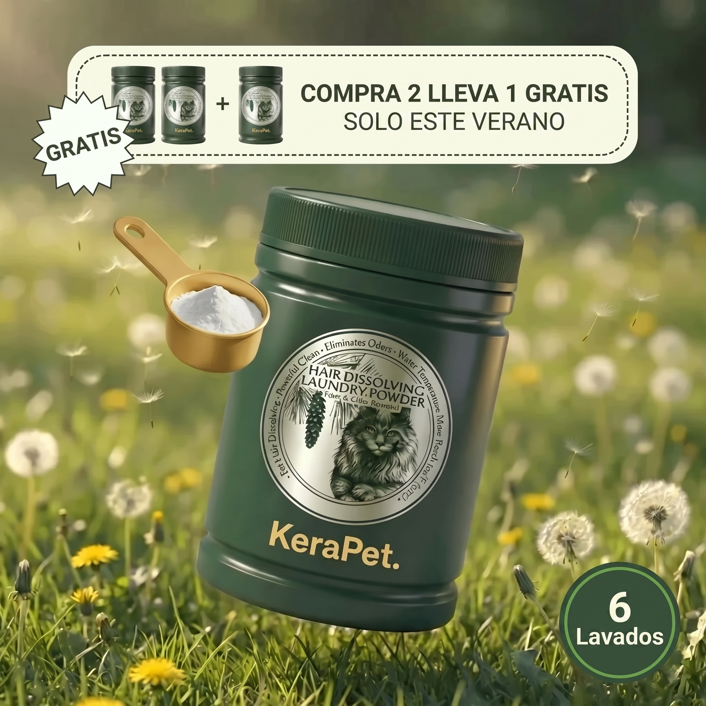 KeraPet Disolvente de Pelo Animal